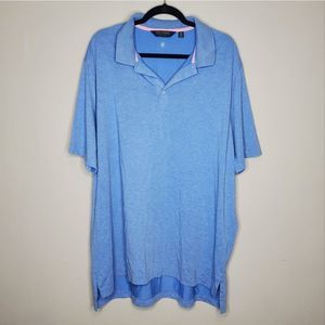 POLO Ralph Lauren Golf Short Sleeve Shirt XXL Moisture Wicking Blue